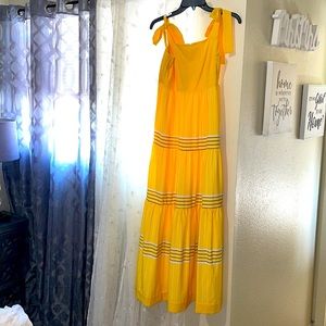 Brand new summer yellow dress! MEDIUM WITH TAGS!!!